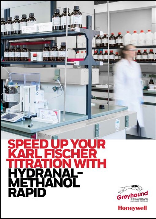 Honeywell Karl Fisher Titration with Hydranal-Methanol Rapid